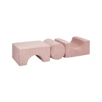   MeowBaby Aesthetic habszivacs forma szett - púder rózsaszín - 3 részes