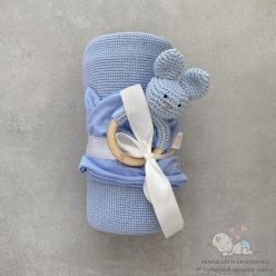 Deluxe baba ajándékszett - kék