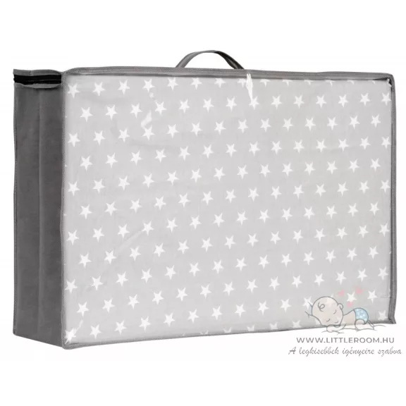 Összehajtható utazóágy matrac 60x120 - szürke
