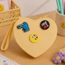 PETIKIDS Pop & Clip DIY kézitáska - citromsárga