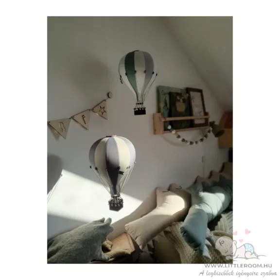 Super hőlégballon - sötétszürke
