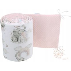Basic rácsvédő - rózsaszín elefántok