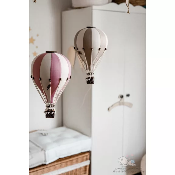 Super hőlégballon XXL - rózsaszín