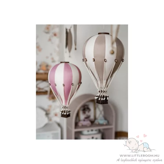 Super hőlégballon XXL - rózsaszín