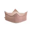 MeowBaby Aesthetic square puff - púder rózsaszín