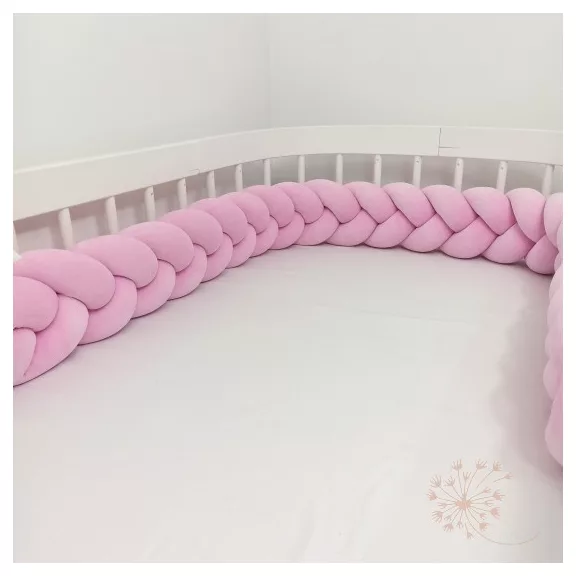 Luxury fonott rácsvédő - rózsaszín