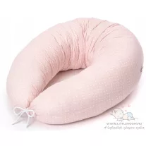 Basic kismama párna - rózsaszín pöttyös