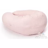 Basic kismama párna - rózsaszín pöttyös