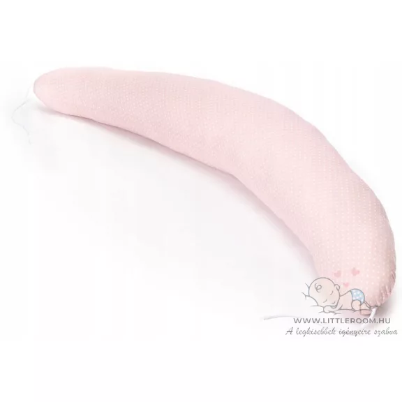 Basic kismama párna - rózsaszín pöttyös