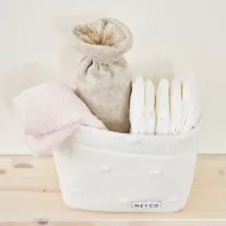 Meyco Baby frottír törlőkendő 6 db - homok