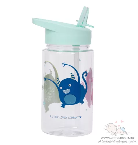 A little lovely company kulacs - szörnyecske - ajándék matricával