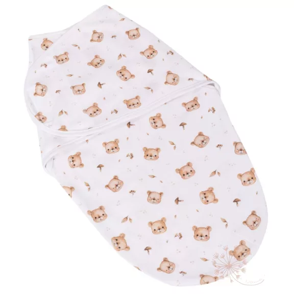 Infantilo swaddle pólya - teddy bear
