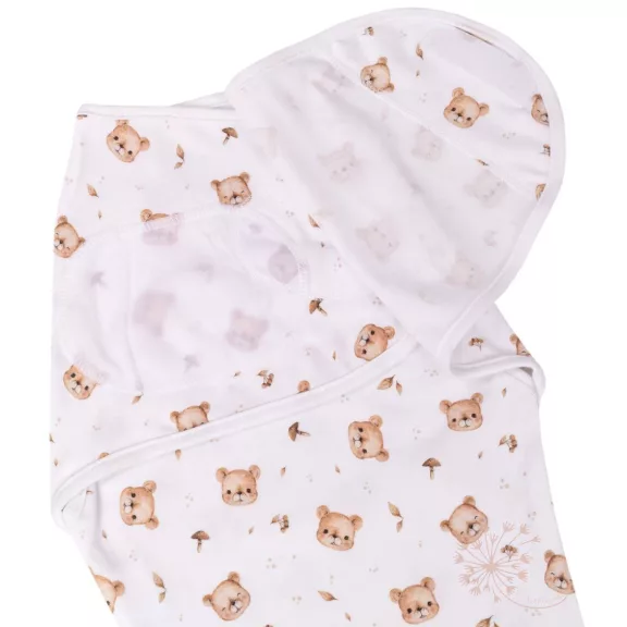 Infantilo swaddle pólya - teddy bear