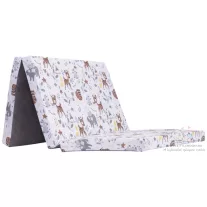 Összehajtható utazóágy matrac 60x120 - bambi