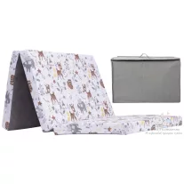 Összehajtható utazóágy matrac 60x120 - bambi