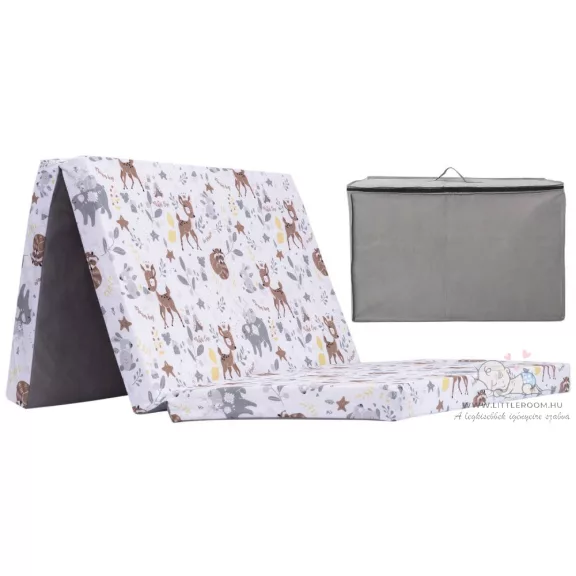 Összehajtható utazóágy matrac 60x120 - bambi
