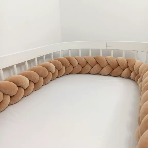 Luxury fonott rácsvédő - karamell