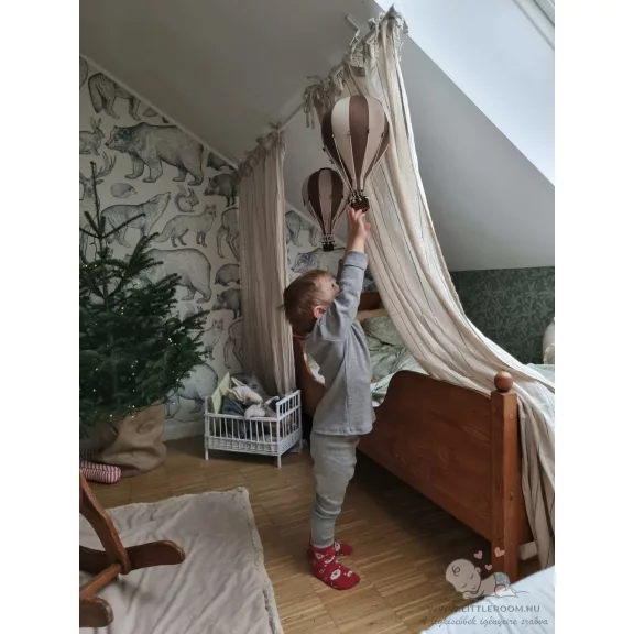 Super hőlégballon - barna