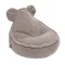 MeowBaby Teddy babzsákfotel - világos szürke