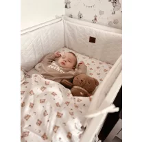 Infantilo prémium velvet rácsvédő - krém