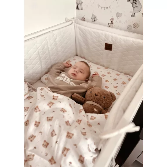 Infantilo prémium velvet rácsvédő - krém