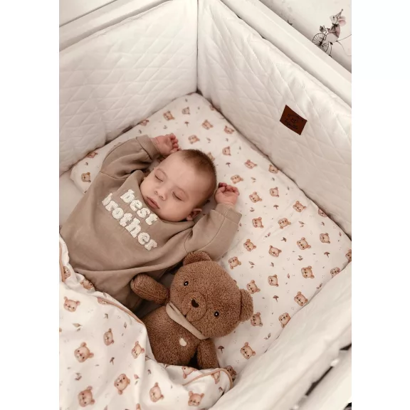 Infantilo prémium velvet rácsvédő - krém