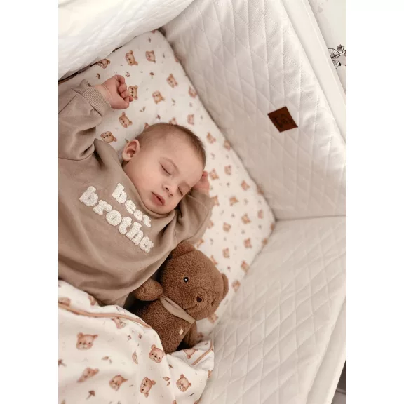 Infantilo prémium velvet rácsvédő - krém