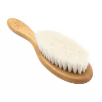 Meyco Baby bambusz baba hajkefe és fésű szett - natural