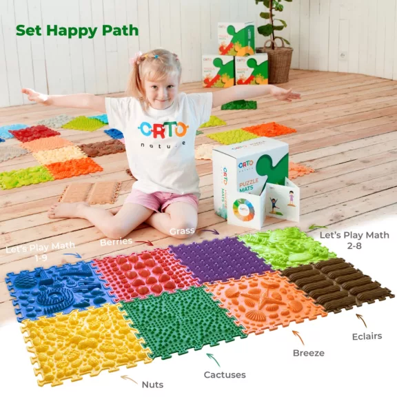 ORTONATURE ortopéd puzzle szőnyeg - Happy Path