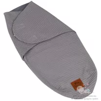 Infantilo swaddle pólya - szürke waffle