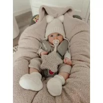 Infantilo teddy kocsitakaró - bézs