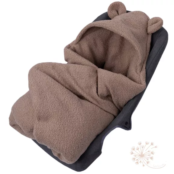 Infantilo teddy kocsitakaró - bézs