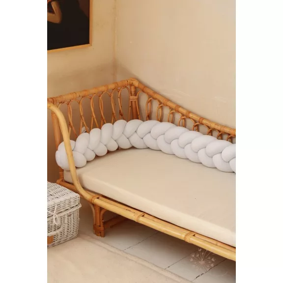 Luxury fonott rácsvédő - fehér