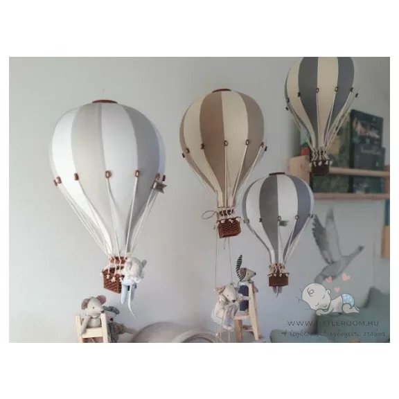 Super hőlégballon - szürke