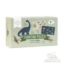   A little lovely company számpárosító puzzle - dinoszaurusz
