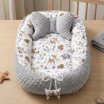 Babafészek pillangó párnával - bambi - minky