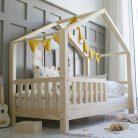 Classic natural házikó ágy - 90x190 cm