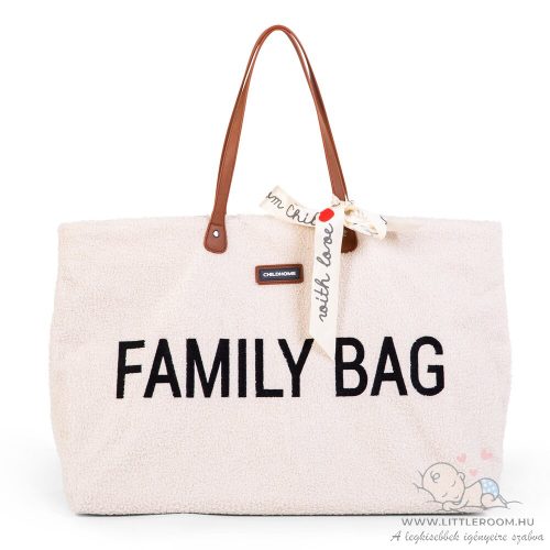 Family bag táska - tedddy - krém