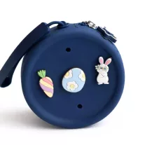 PETIKIDS Pop & Clip DIY pénztárca - sötétkék
