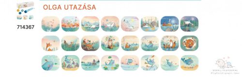 Moulin Roty - Diavetítő lámpa - Mesevetítő: Olga utazása