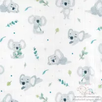 Joy bambusz pelenka - koala 30x30 cm