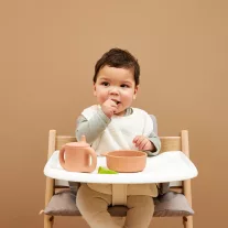 Meyco Baby előke szett - toffee