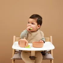 Meyco Baby előke szett - toffee