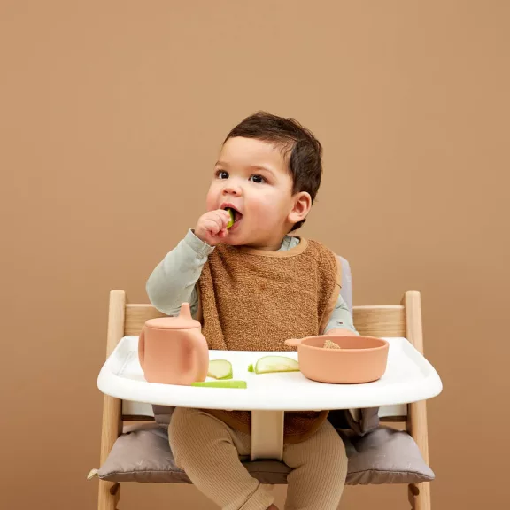 Meyco Baby előke szett - toffee