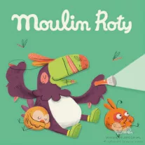 Moulin Roty - 3 db lemez dobozban mesevetítőbe - Dzsungel
