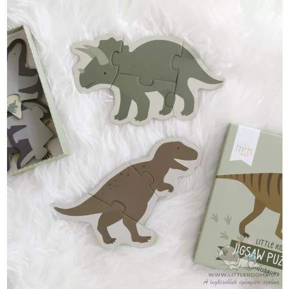 A little lovely company puzzle - dinoszaurusz
