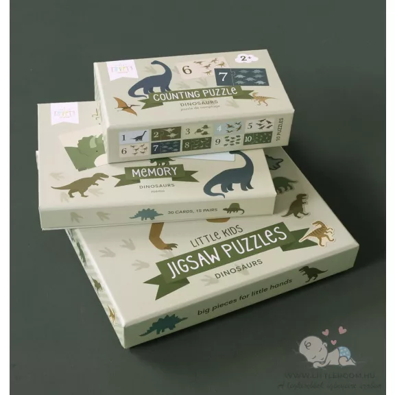 A little lovely company puzzle - dinoszaurusz