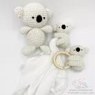 Horgolt koalabarát - krém