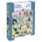 DJECO Mese puzzle - Piroska és a farkas, 35 db-os - Little Red Riding Hood