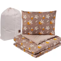 Infantilo ovis ágynemű szett béléssel - orange blossom